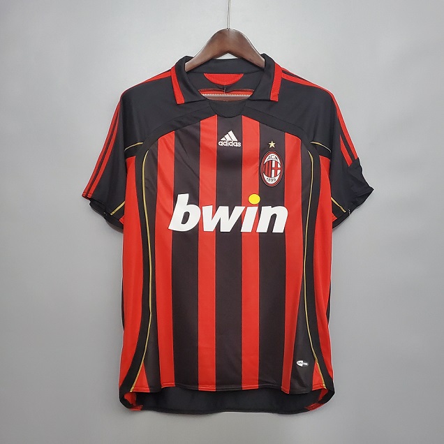 AAA Quality AC Milan 06/07 Home Soccer Jersey